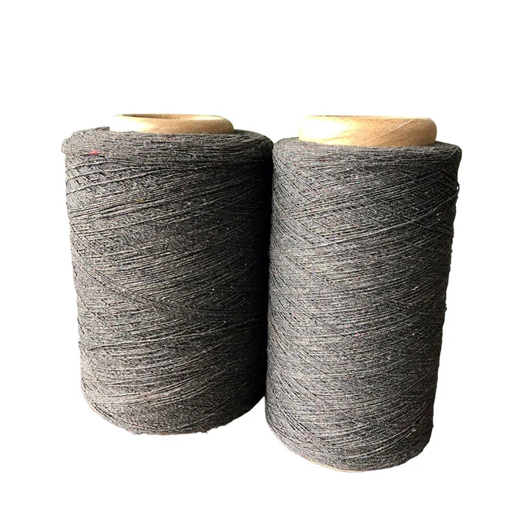 Dunkelgraues Handschuhgarn NE 3.5